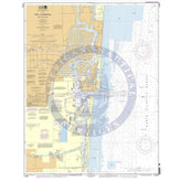 NOAA Nautical Chart 11470: Fort Lauderdale Port Everglades